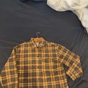 H&M brown flannel wool like material (Darker brown...